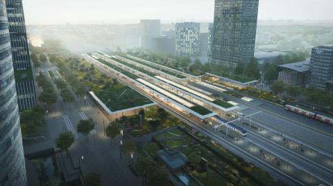 Intro afbeelding voor project: Zuidasdok, gemeente Amsterdam